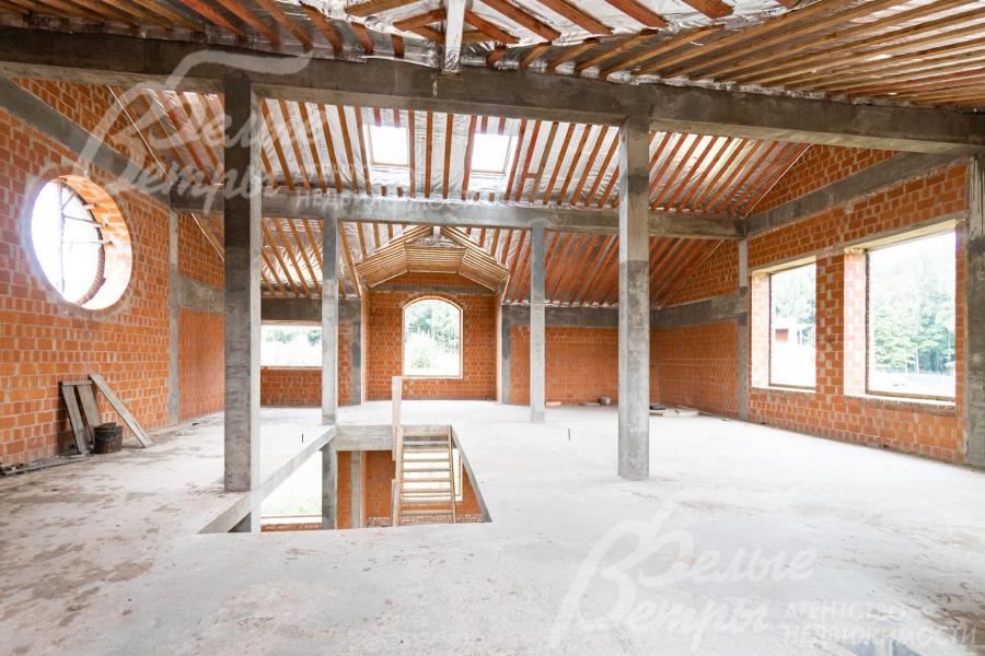 Каркас дома – железобетонный монолитный 