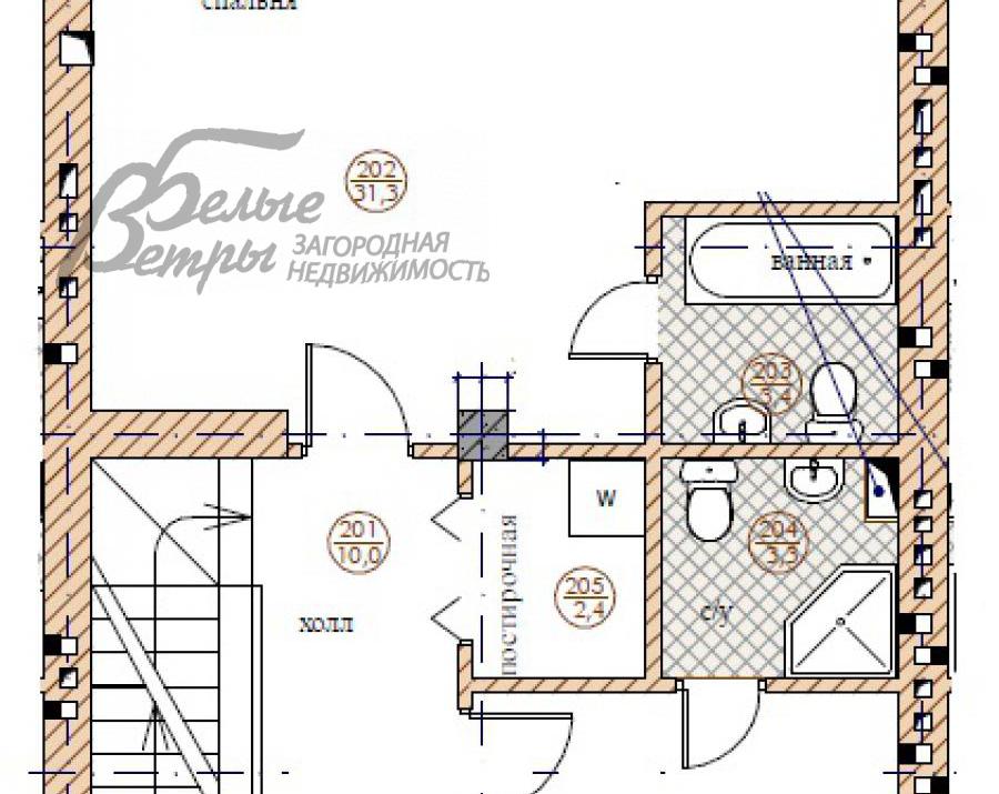 Таунхаус Сосны к/п Троицк id 395-701 планировка2