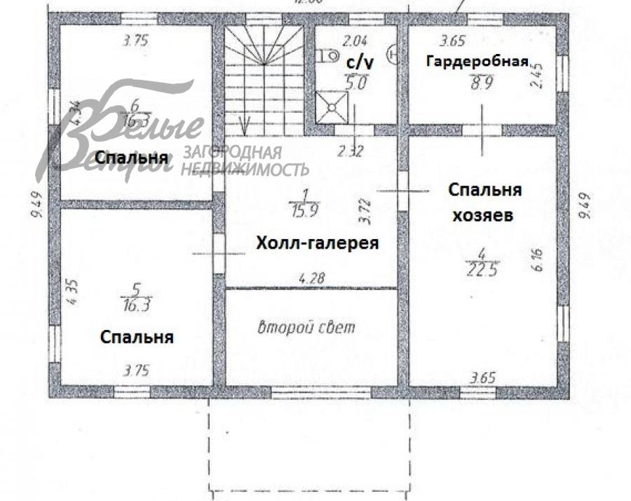 Дом Марьино  id 264-203 планировка1