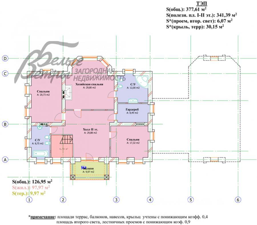 Дом Глаголево парк Новоглаголево id 414-703 планировка1