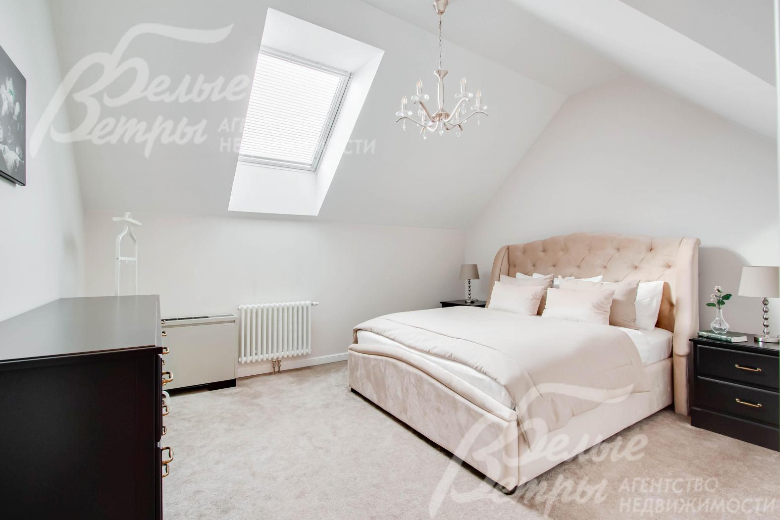 Спальня на мансарде