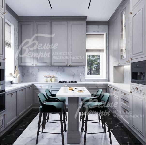 Визуализация интерьера дома.