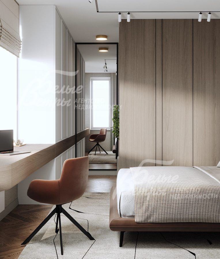 Визуализация. Гостевая спальня 