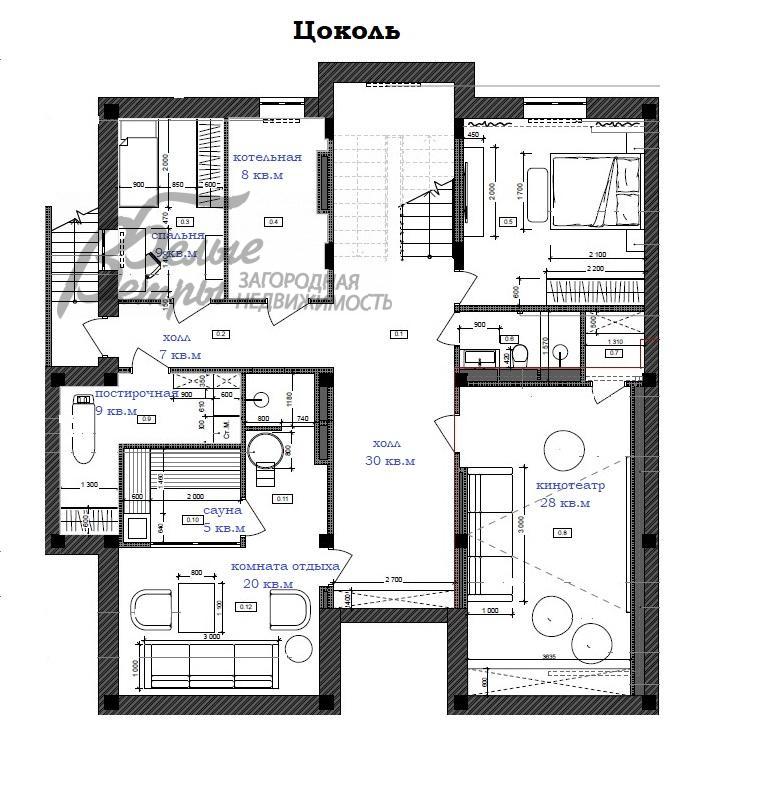 Таунхаус Резиденция Николинские Ключи Ивановское id 486-713 планировка2