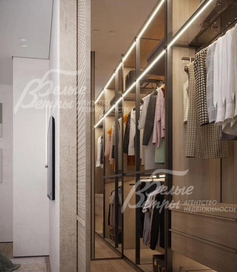 Гардеробная - визуализация 