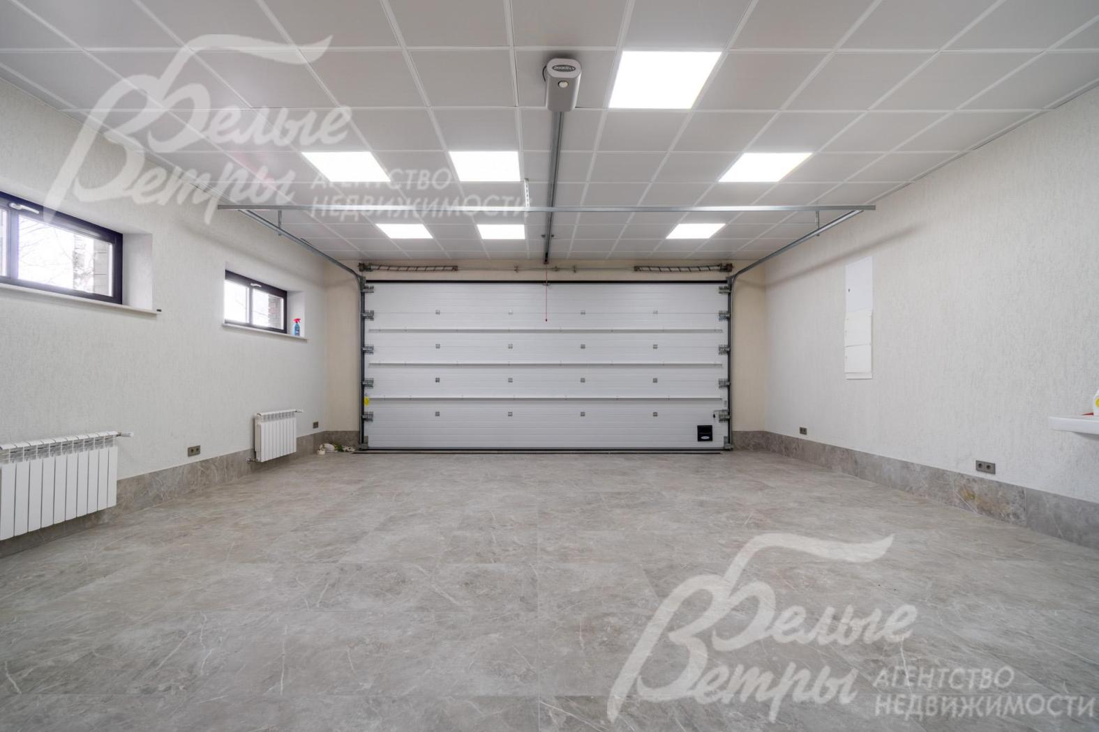 Гараж на 2 авто с автоматическими воротами