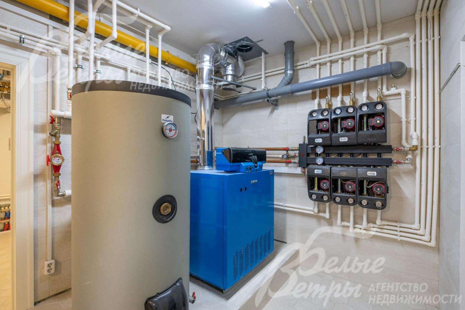 Оборудованная котельная на цокольном этаже