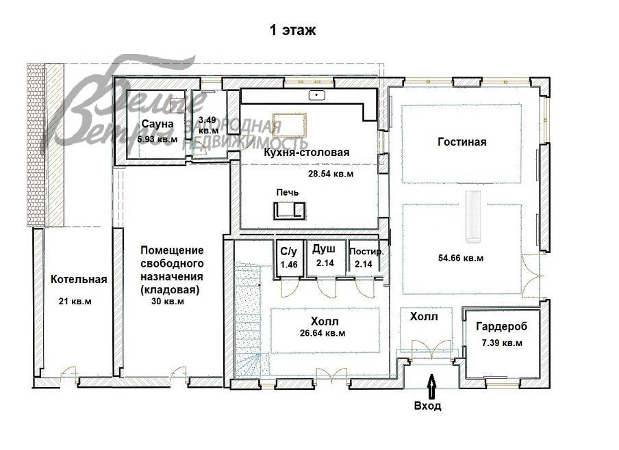Дом в аренду Микрорайон К Троицк id 312-021 планировка0
