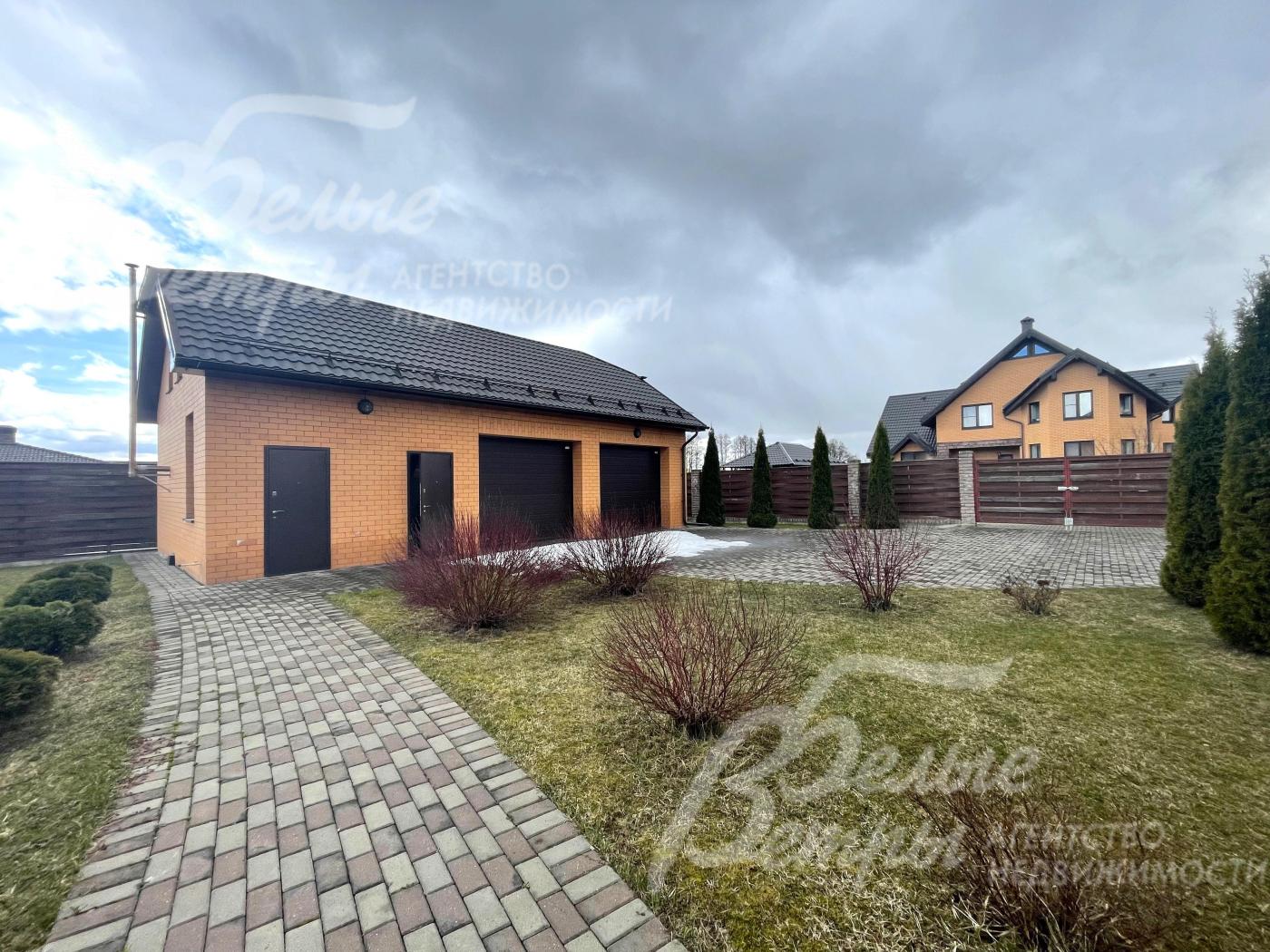 Гараж на 2 авто с квартирой персонала на 2-ом этаже