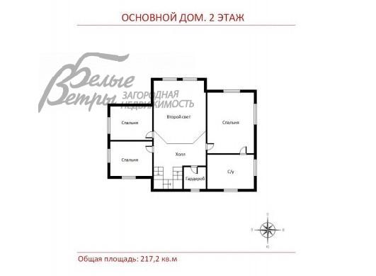 Дом Аметист к/п Свитино id 213-610 планировка1