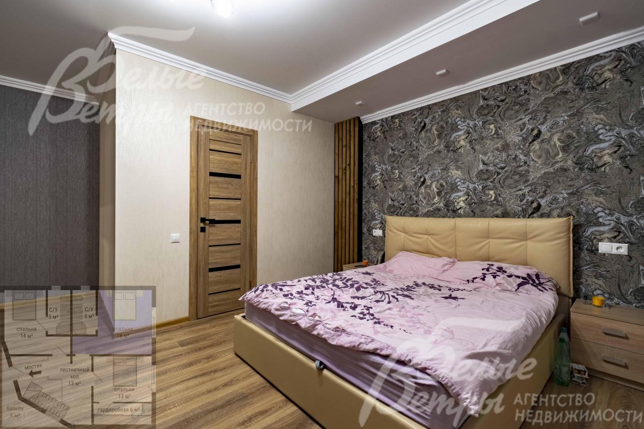 Главная спальная со своим санузлом 