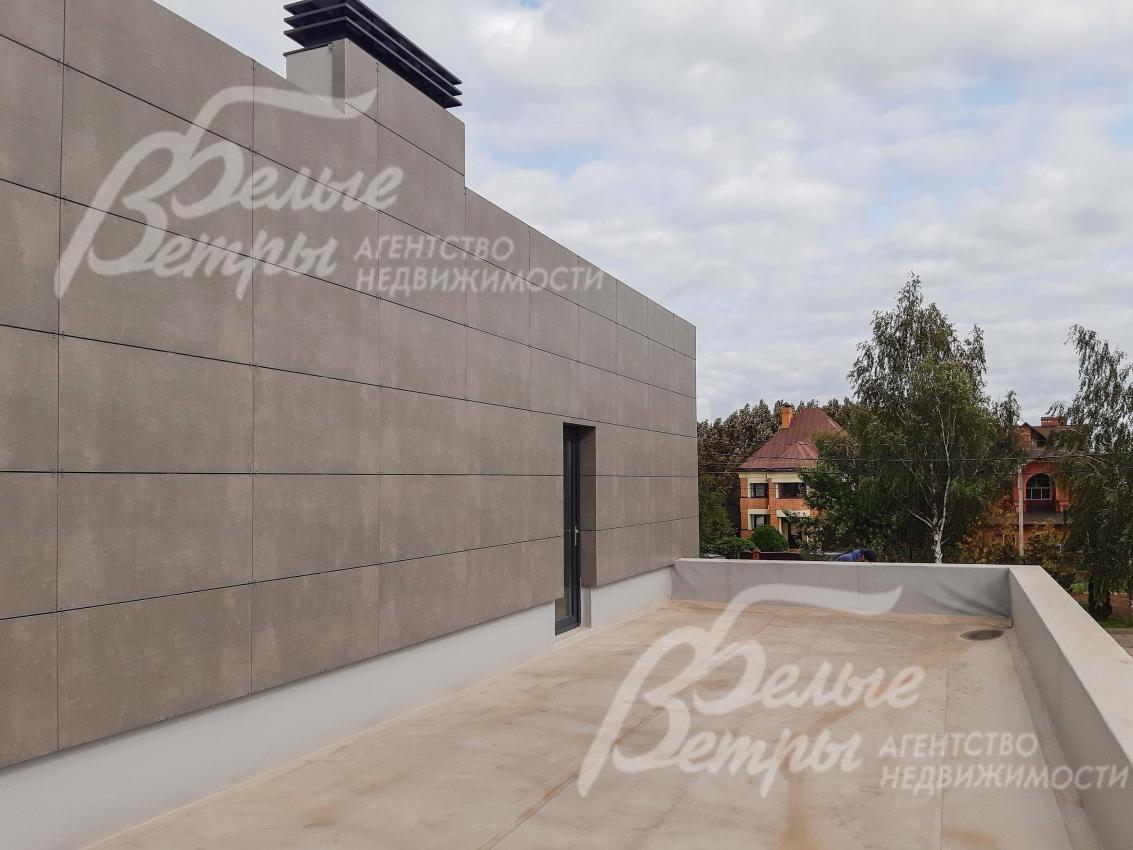 Эксплуатируемая кровля площадью 60 кв.м