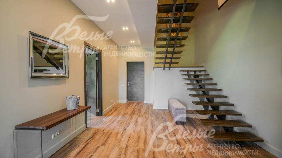 На первом этаже плитка с теплыми полами