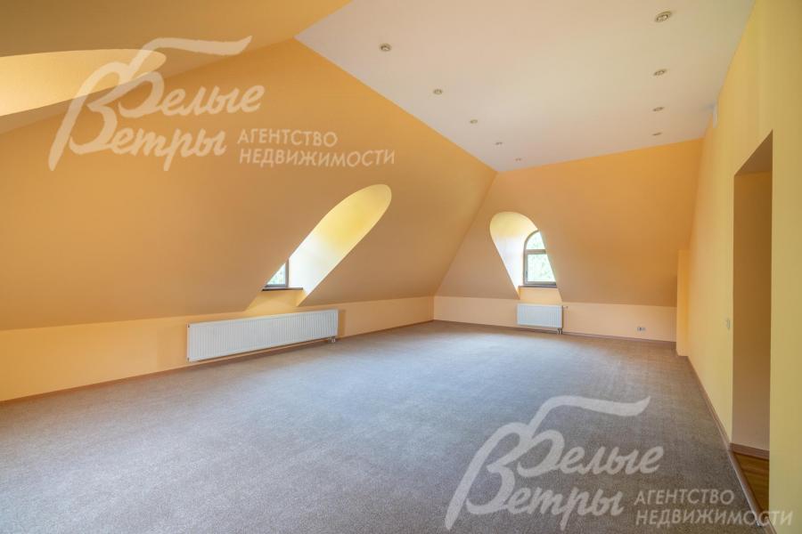 Вторая спальня на мансардном этаже