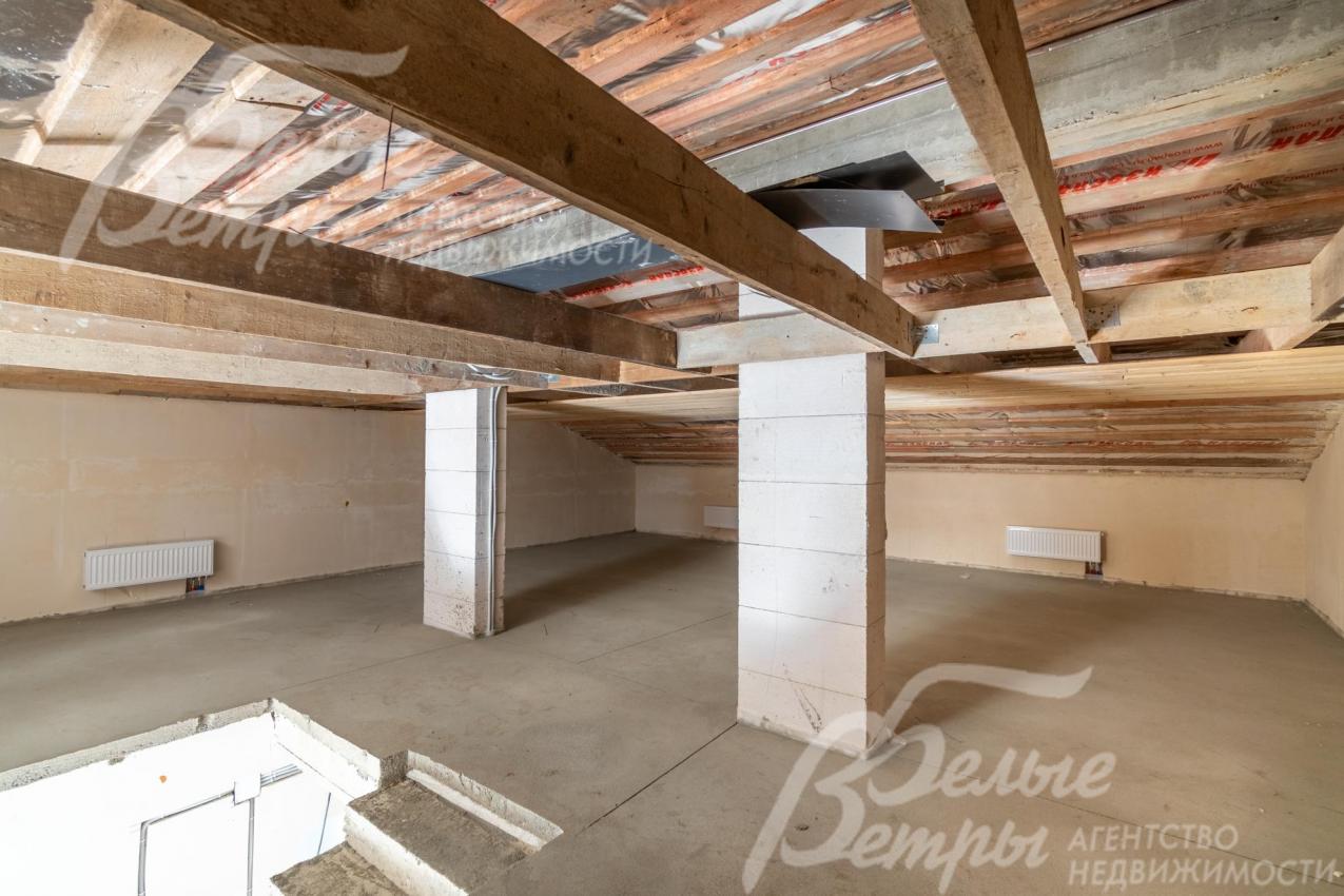 Мансардный этаж - помещение свободного назначения 60 кв.м