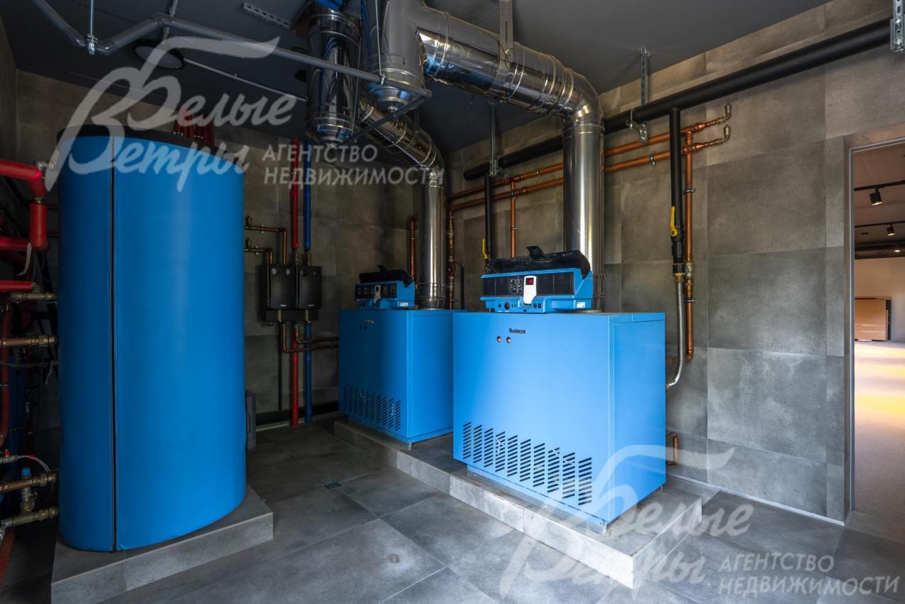 Установлены котлы Buderus на основной и гостевой дома