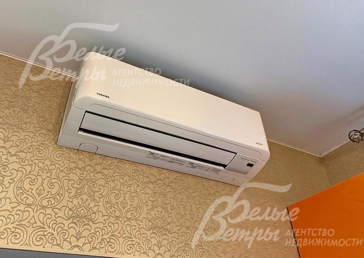 Во всех комнатах установлены кондиционеры "Toshiba"