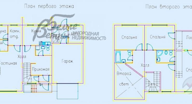 Таунхаус Терновка к/п Наро-Фоминск id 282-701 планировка0