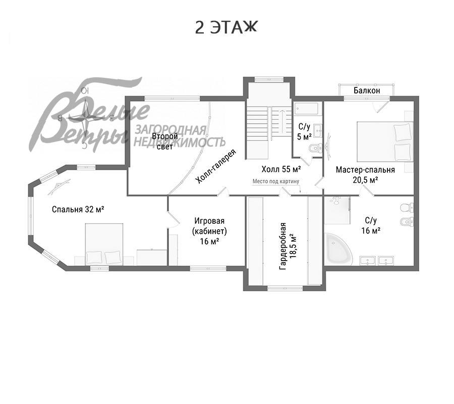 Дом Ирбис кп Уварово id 284-939 планировка1