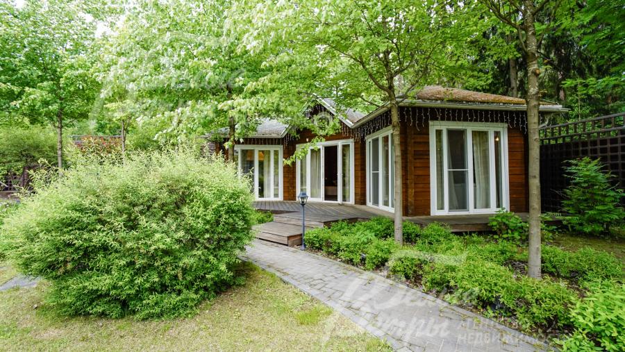 Дом для барбекю 45 кв.м из клееного бруса