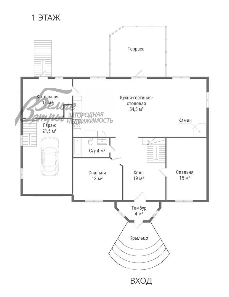 Дом Ново-Троицкое к/п Пучково id 119-916 планировка0