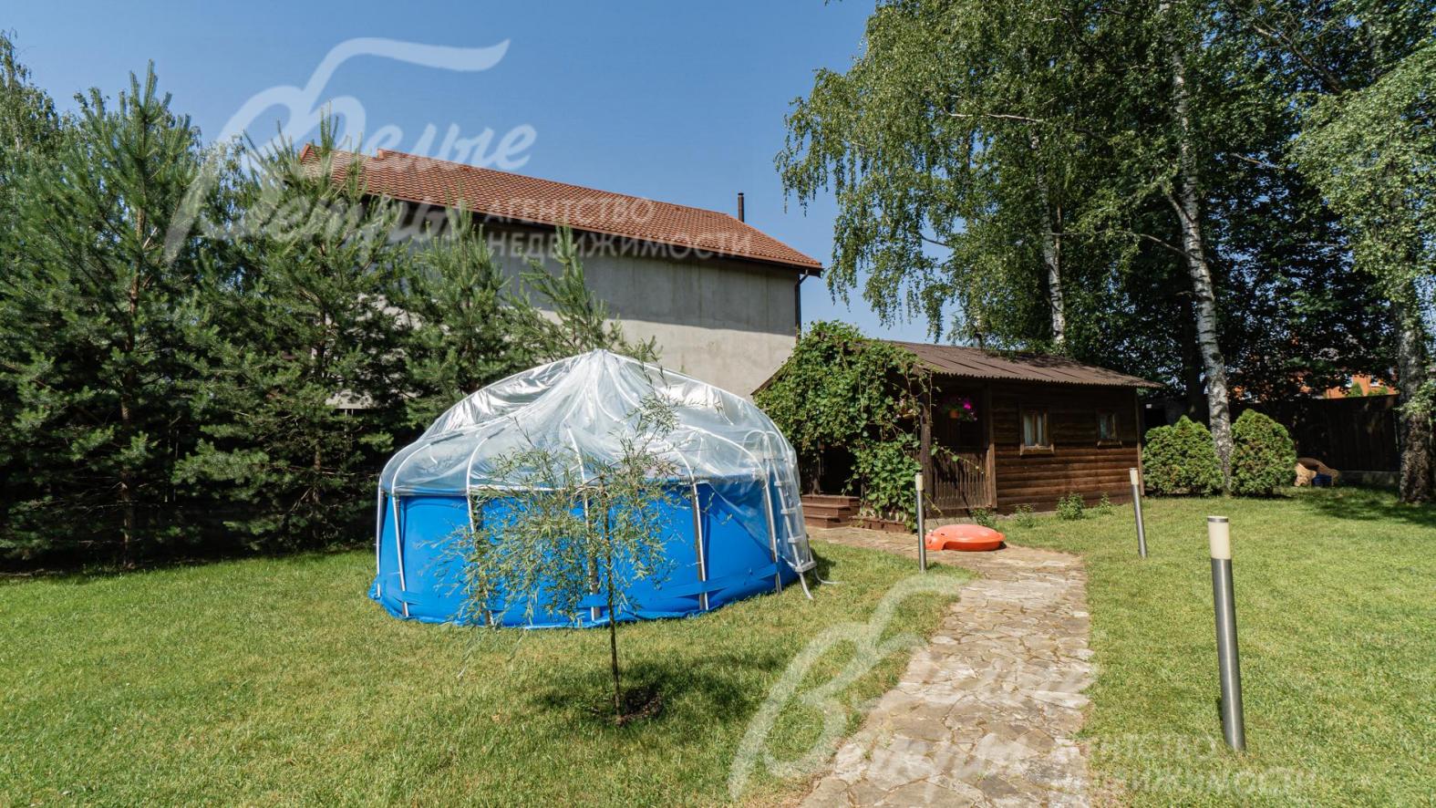 Уличный каркасный бассейн