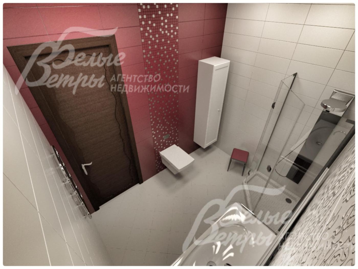 Визуализация: Санузел 1 этажа