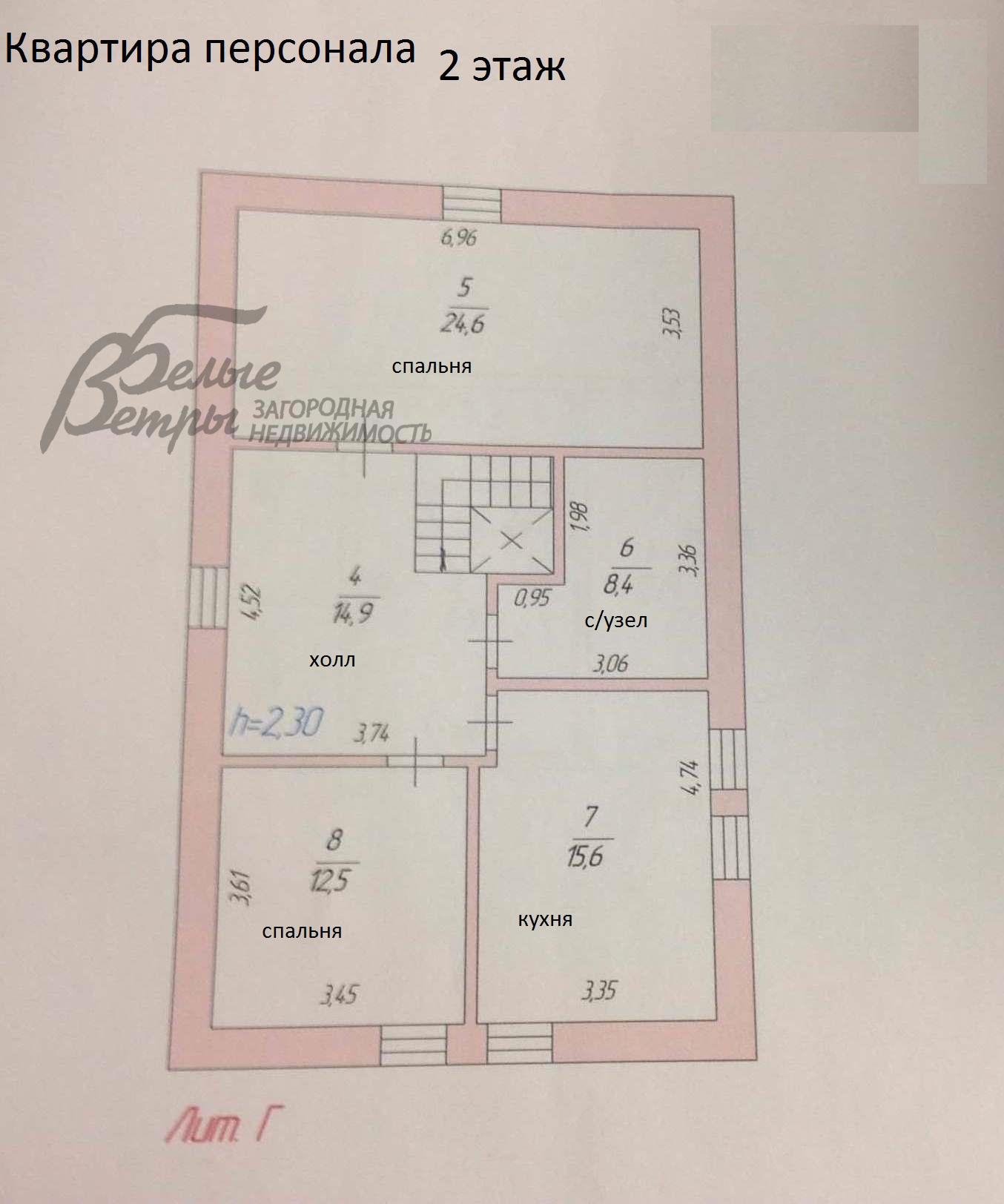 Дом ВИК к/п Кузнецово id 208-424 планировка3