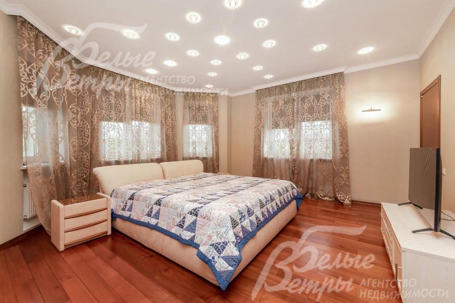 Мастер-спальня с гардеробной и санузлом