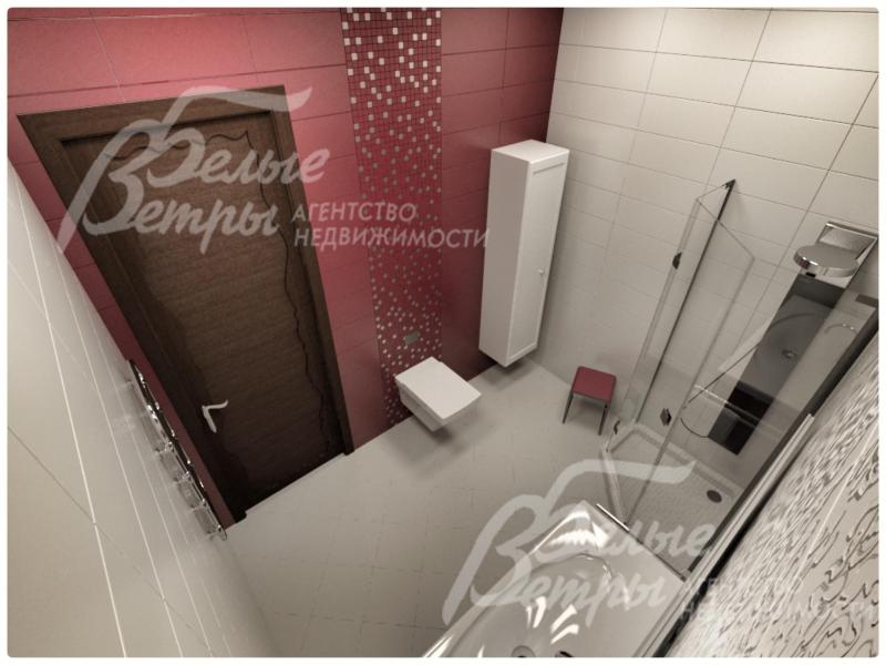 Визуализация: Санузел 1 этажа