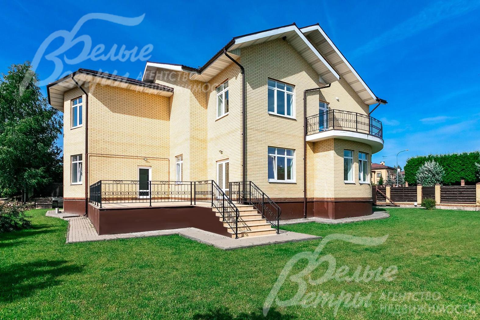 Дом под ключ площадью 423 кв.м в обжитом коттеджном поселке Согласие-2