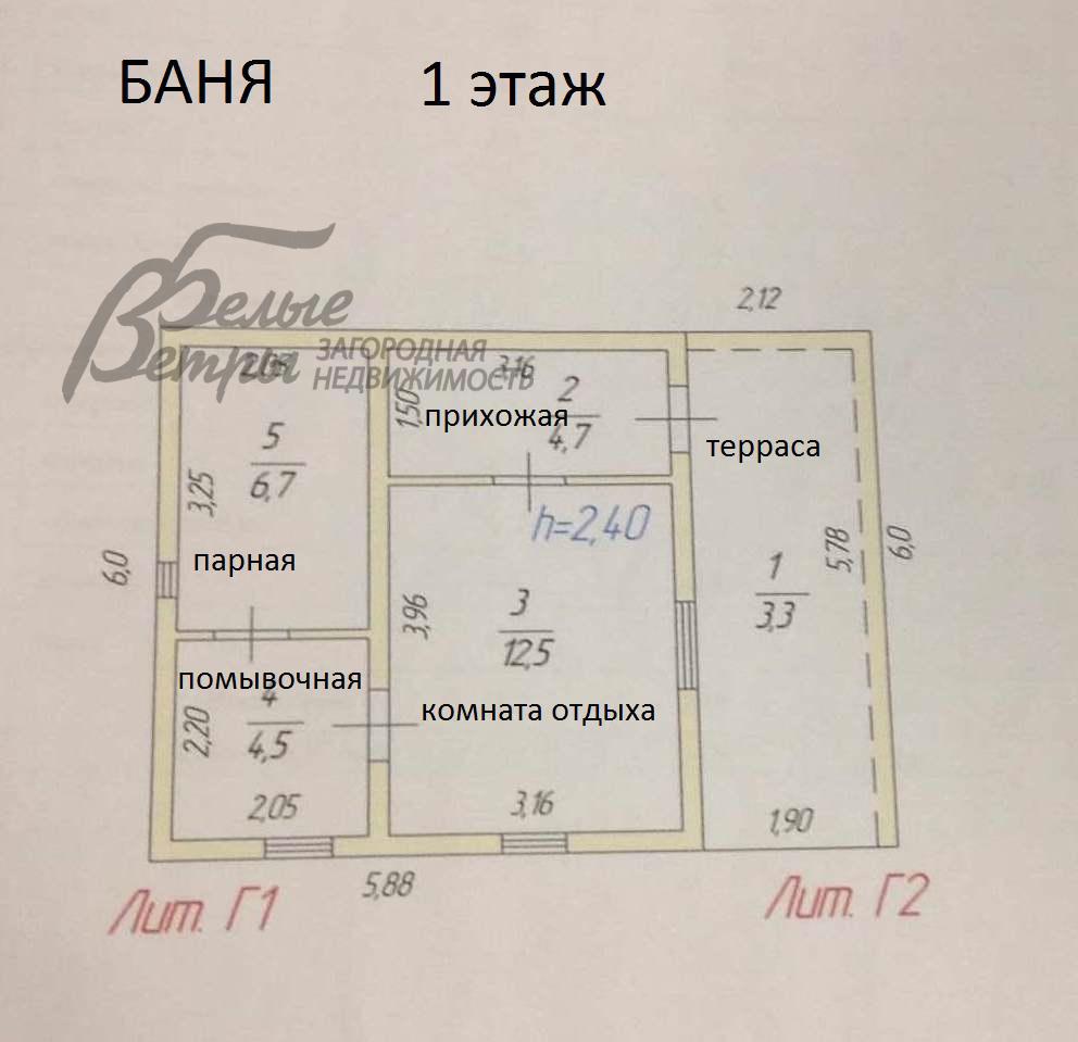 Дом ВИК к/п Кузнецово id 208-424 планировка4