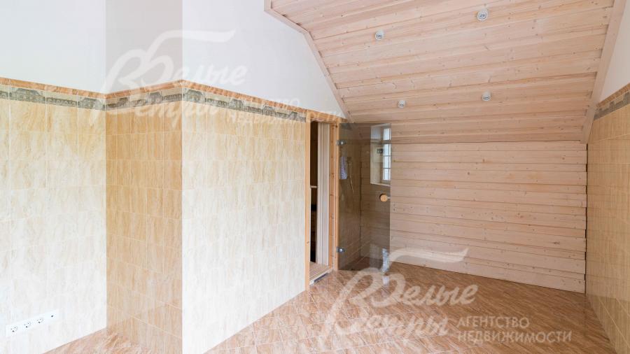 зона сауны - комната отдыха 15 кв.м