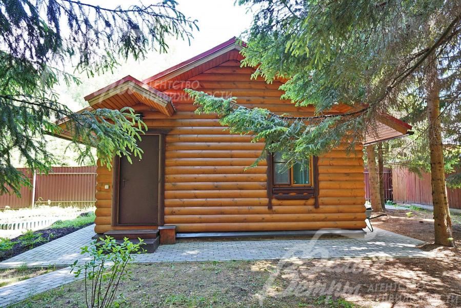 Баня 23 кв.м + хоз блок (пристроенный) 10 кв.м - брус 150х150 обшит блок-хаусом