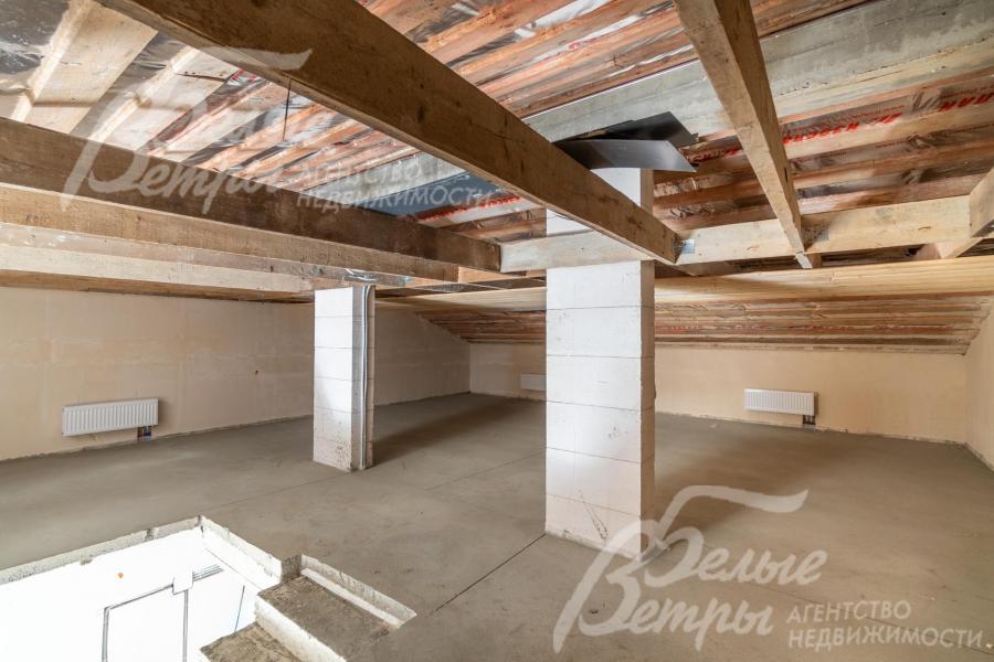 Мансардный этаж - помещение свободного назначения 60 кв.м