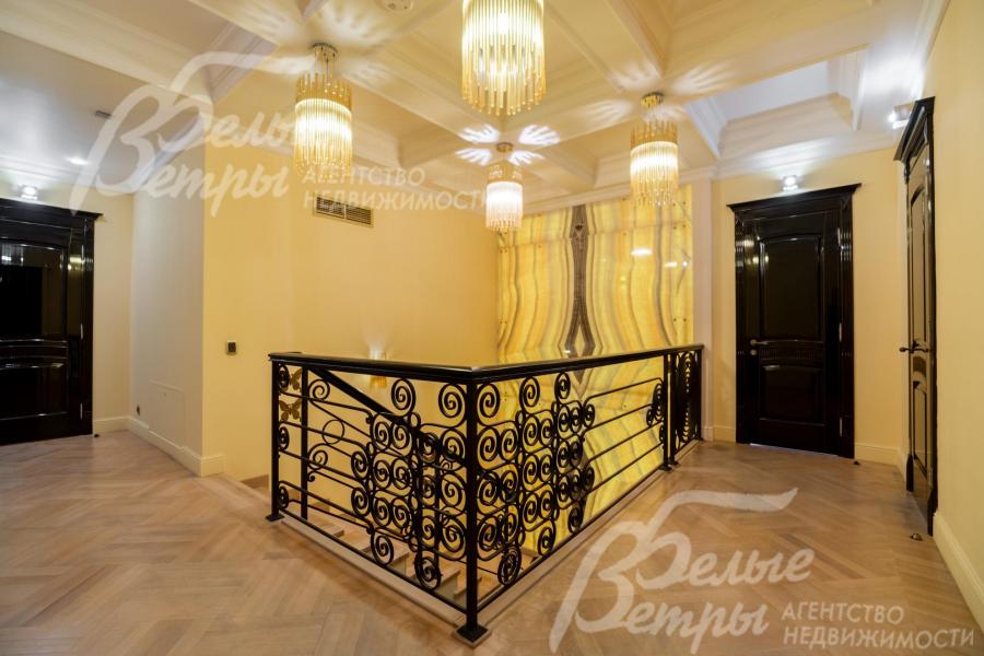 Ограждение лестницы - кованый орнамент (ручная работа) «цветущий сад» в канонах ар-деко