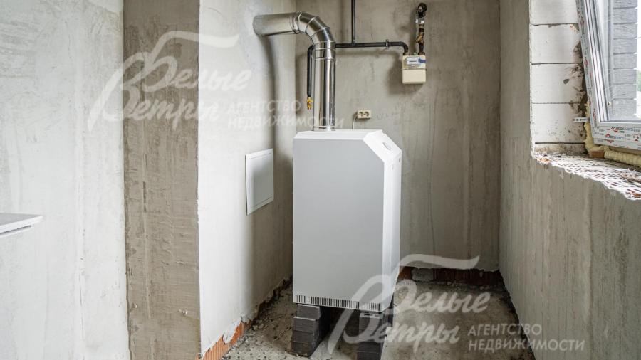 Установлен газовый котел Лемакс на 24 кВт