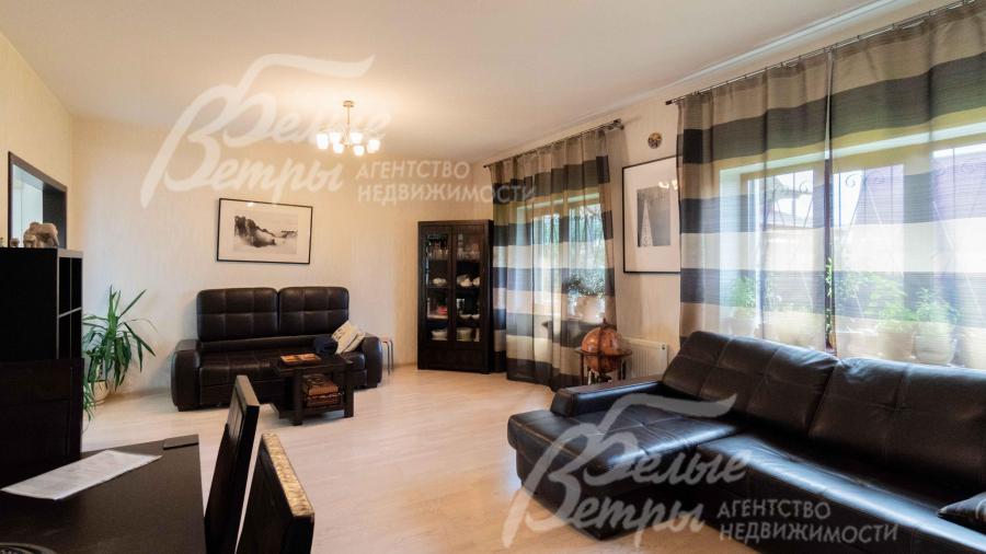 Гостиная площадью 41 кв.м