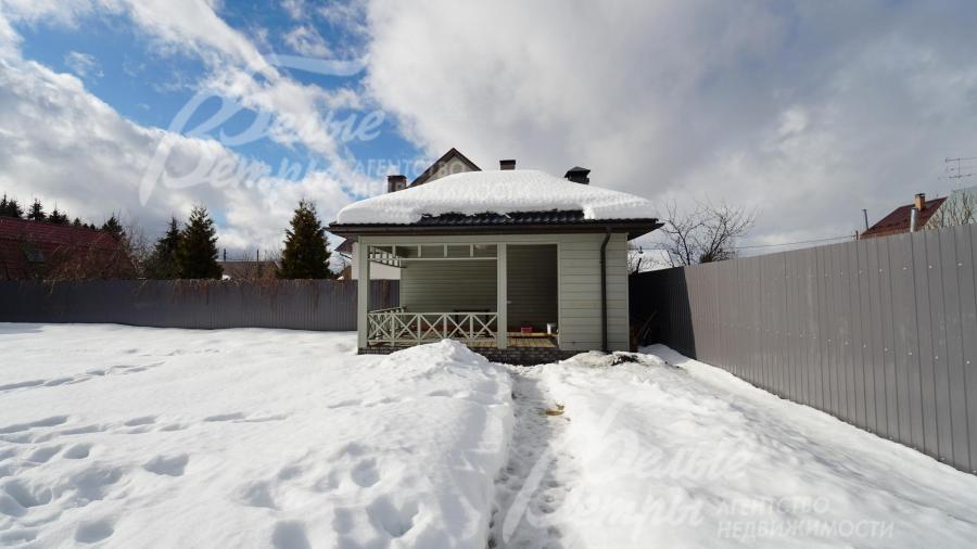 Отдельностоящая деревянная терраса 18 кв.м