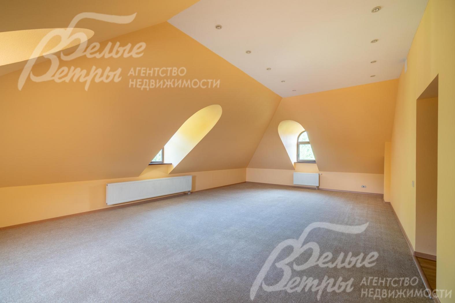 Вторая спальня на мансардном этаже