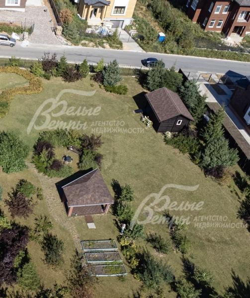 Вид сверху на участок 16 соток