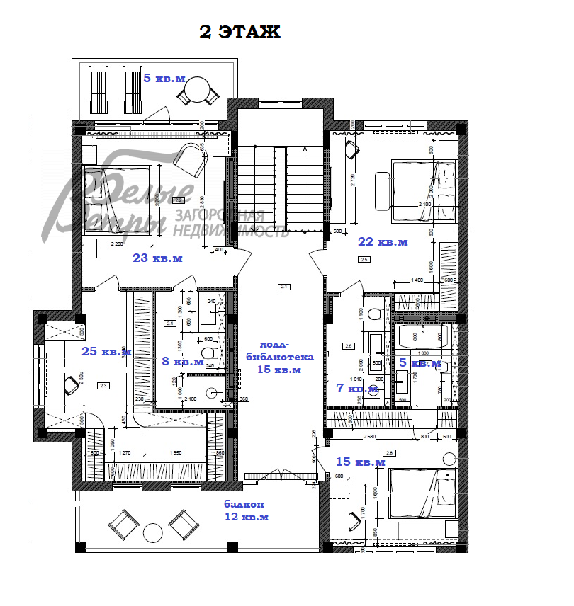 Таунхаус Резиденция Николинские Ключи Ивановское id 486-713 планировка1