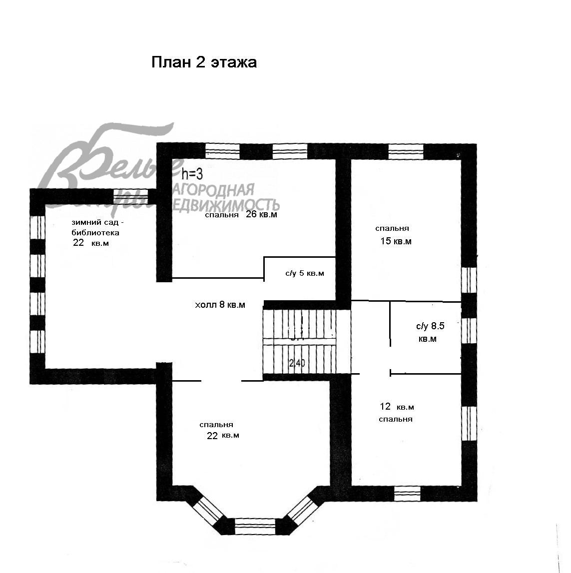 Дом в аренду Робинзон к/п Лужки id 174-006 планировка2