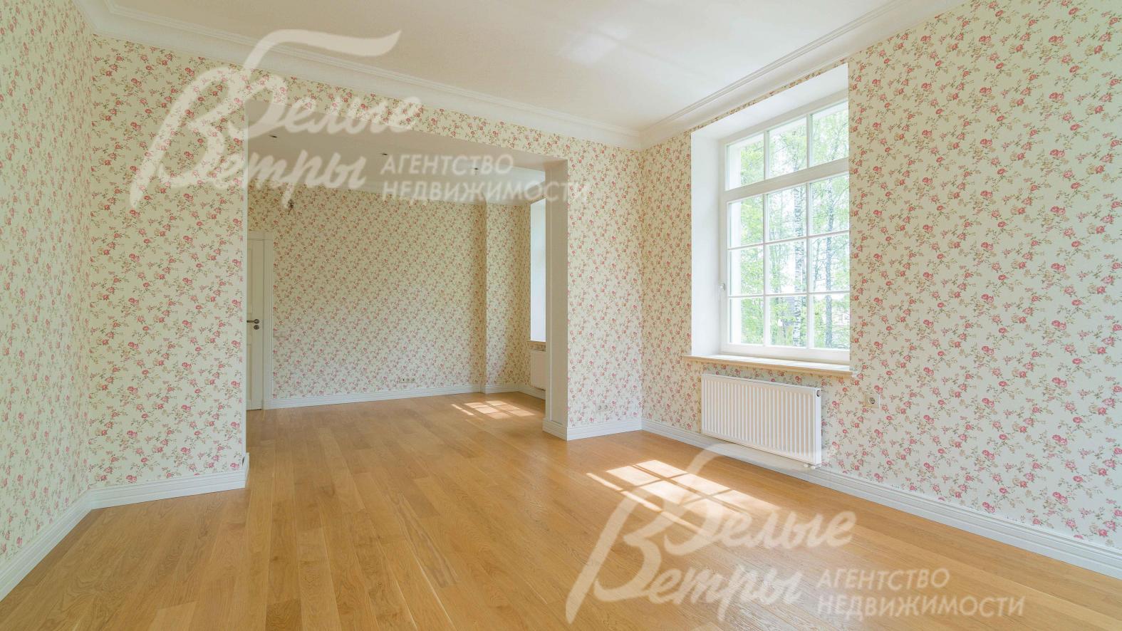 Главная спальня площадью 20 кв.м с холлом/будуаром, гардеробной и санузлом