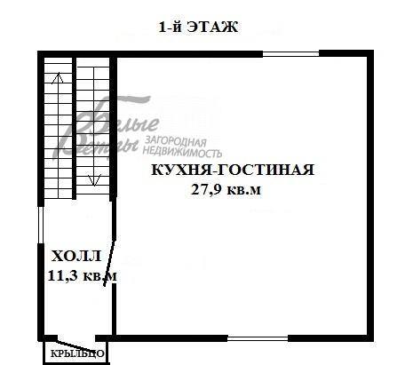 Дом в аренду Кленово  id 306-001 планировка1