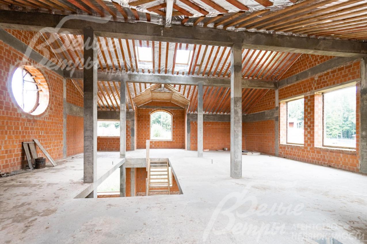 Каркас дома – железобетонный монолитный 