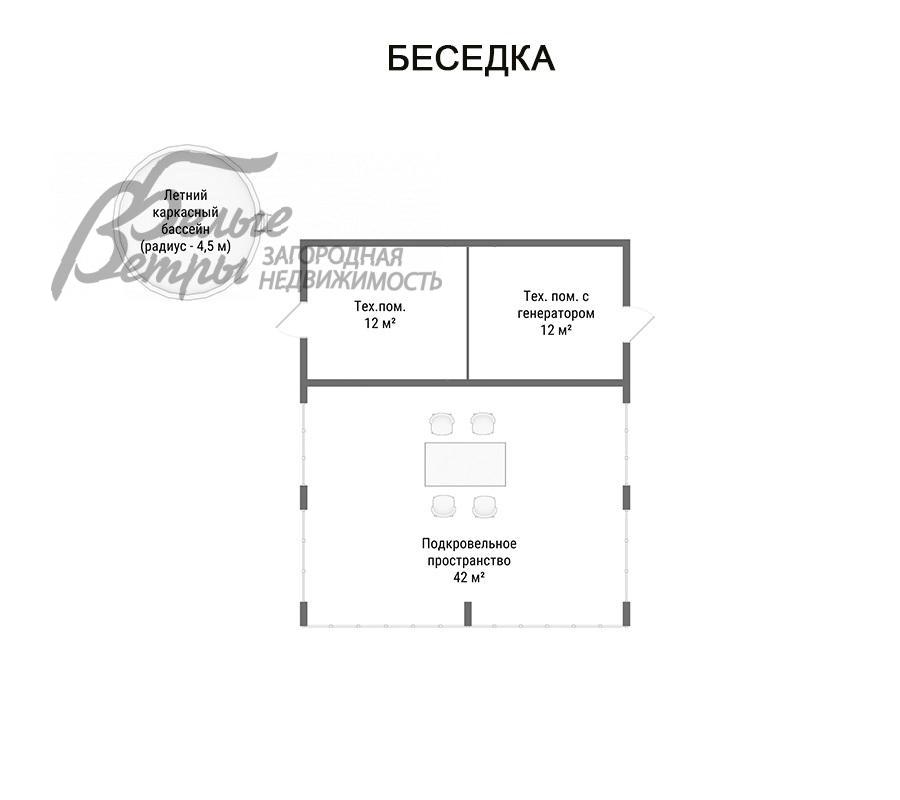 Дом Графские пруды КП Каменка id 228-815 планировка2
