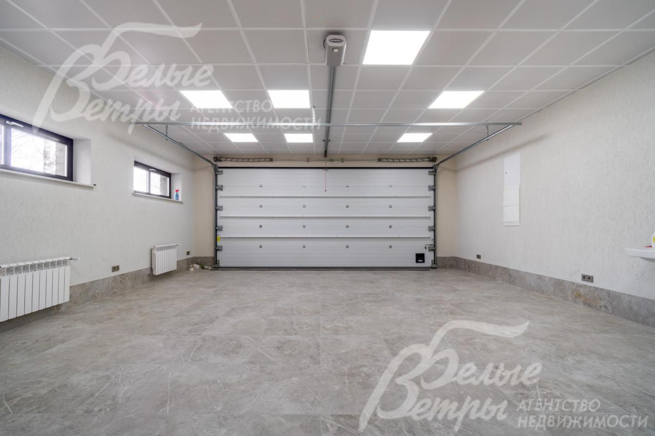 Гараж на 2 авто с автоматическими воротами