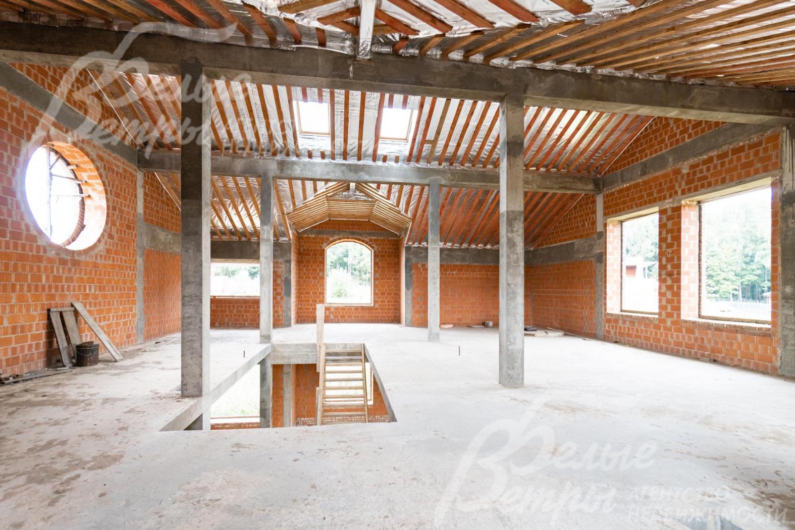 Каркас дома – железобетонный монолитный 