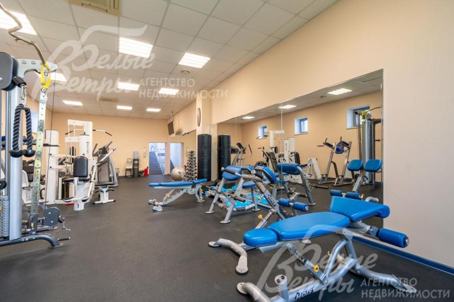 Спортзал в поселке Варварино 